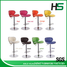 Ergonomic with high steel italian bar stool